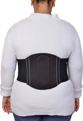 Orthtex Lumbo Sacral Belt (LS Belt) BIG Back / Lumbar Support(Black)