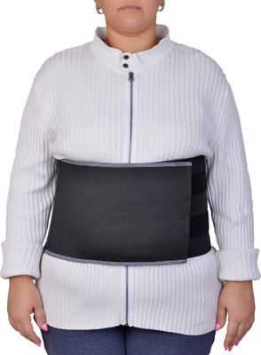 Orthtex BACK AND ABDOMEN SUPPORT Abdominal Belt(Black)