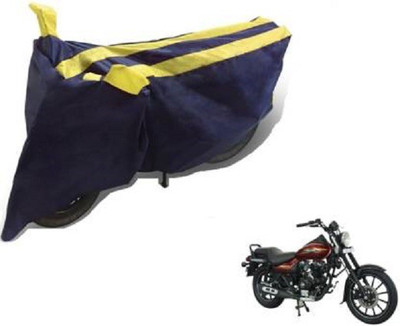 Star India Waterproof Two Wheeler Cover for Bajaj(Avenger 150 Street, Yellow, Black)