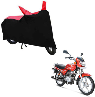 ABS AUTO TREND Two Wheeler Cover for Bajaj(CT 100, Black)