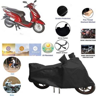 QualityBeast Two Wheeler Cover for Avon(Black)