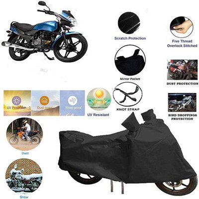 QualityBeast Two Wheeler Cover for LML(Black)