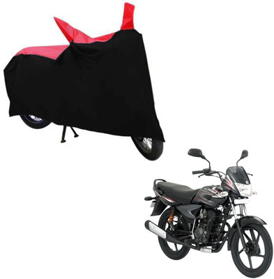ABS AUTO TREND Two Wheeler Cover for Bajaj(Platina, Black)