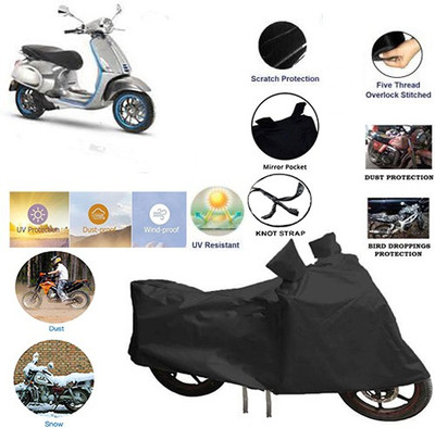 QualityBeast Two Wheeler Cover for Universal For Bike(Black)