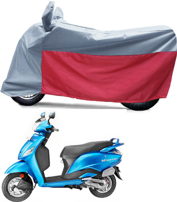 KUMARSON Two Wheeler Cover for Hero(Maestro, Grey, Red)