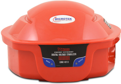Microtek EMR 4013 Voltage Stabilizer Red Microtek Voltage Stabilizers