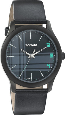 Sonata 77106NL01 Analog Watch - For Men