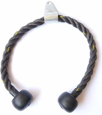 ONEX Tricep Rope for Multi Tricep Exercise Triceps Bar(Black)