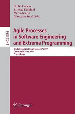 Agile Processes in Software Engineering and Extreme Programming(English, Electronic book text, Concas Giulio)