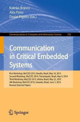 Communication in Critical Embedded Systems(English, Paperback, unknown)