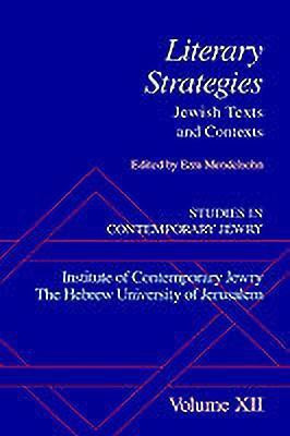 Studies in Contemporary Jewry: XII: Literary Strategies: Jewish Texts and Contexts(English, Hardcover, unknown)
