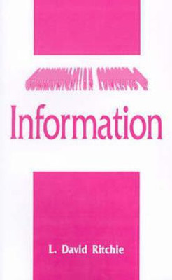 Information(English, Paperback, Ritchie L . David)