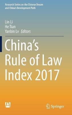 China's Rule of Law Index 2017(English, Hardcover, unknown)