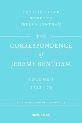 The Correspondence of Jeremy Bentham, Volume 1(English, Paperback, Bentham Jeremy)