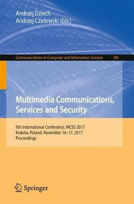 Multimedia Communications, Services and Security(English, Paperback, unknown)
