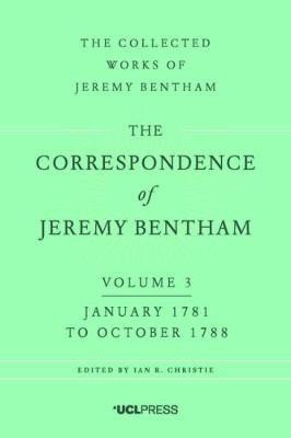 The Correspondence of Jeremy Bentham, Volume 3(English, Paperback, Bentham Jeremy)