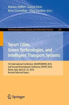 Smart Cities, Green Technologies, and Intelligent Transport Systems(English, Paperback, unknown)
