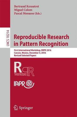 Reproducible Research in Pattern Recognition(English, Paperback, unknown)