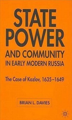 State, Power and Community in Early Modern Russia(English, Hardcover, Davies B.)