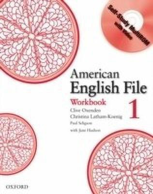 American English File Level 1: Workbook with Multi-ROM Pack(English, Mixed media product, Oxenden Clive)