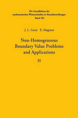 Non-Homogeneous Boundary Value Problems and Applications: Volume II(English, Hardcover, Lions Jacques-Louis)