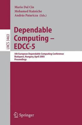 Dependable Computing Edcc 5(English, Electronic book text, Cin Mario)