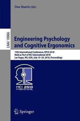Engineering Psychology and Cognitive Ergonomics(English, Paperback, unknown)