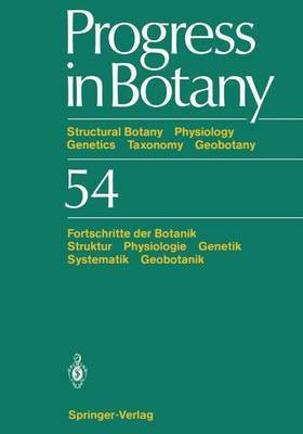 Progress in Botany: v. 54(English, Hardcover, unknown)