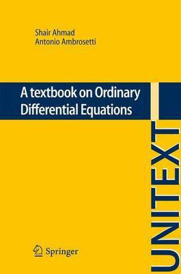 A Textbook on Ordinary Differential Equations(English, Paperback, Ahmad Shair)