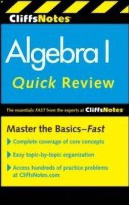 CliffsNotes Algebra I Quick Review: 2nd Edition(English, Paperback, BOBROW JERRY)