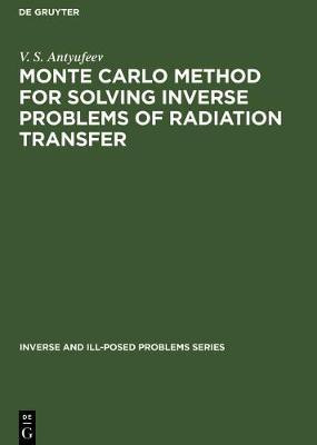 Monte Carlo Method for Solving Inverse Problems of Radiation Transfer(English, Electronic book text, Antyufeev V. S.)