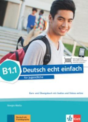 deutsch echt einfach! b1.1, libro del alumno y libro de ejercicios con audio online(German, Paperback, Varios autores)