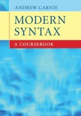 Modern Syntax(English, Hardcover, Carnie Andrew)