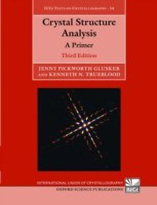 Crystal Structure Analysis(English, Paperback, Glusker Jenny Pickworth)