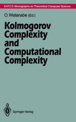 Kolmogorov Complexity and Computational Complexity(English, Hardcover, unknown)