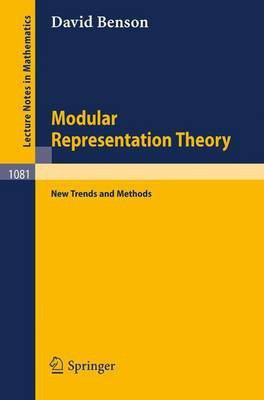 Modular Representation Theory(English, Electronic book text, Benson D. J)