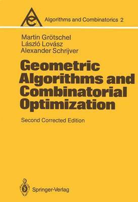 Geometric Algorithms and Combinatorial Optimization(English, Hardcover, Groetschel M.)