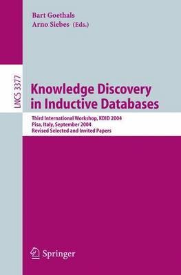 Knowledge Discovery in Inductive Databases(English, Electronic book text, unknown)