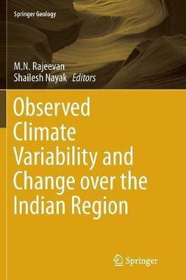 Observed Climate Variability and Change over the Indian Region(English, Paperback, unknown)