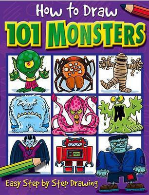 How to Draw 101 Monsters(English, Paperback, Green Barry)