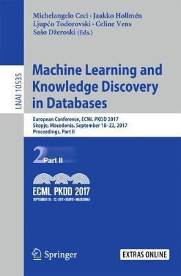 Machine Learning and Knowledge Discovery in Databases(English, Paperback, unknown)