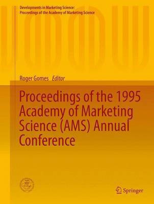 Proceedings of the 1995 Academy of Marketing Science (AMS) Annual Conference(English, Hardcover, unknown)