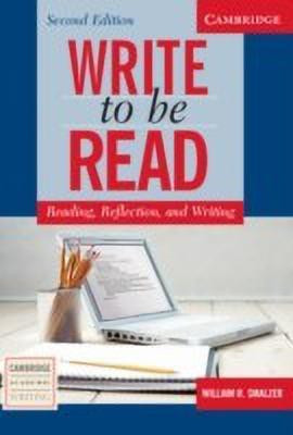 Write to be Read Student's Book(English, Paperback, Smalzer William R.)