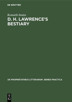 D. H. Lawrence's Bestiary(English, Hardcover, Inniss Kenneth)