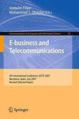 E-Business and Telecommunications(English, Electronic book text, Filipe Joaquim)