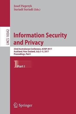 Information Security and Privacy(English, Paperback, unknown)