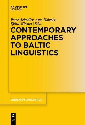 Contemporary Approaches to Baltic Linguistics(English, Paperback, unknown)