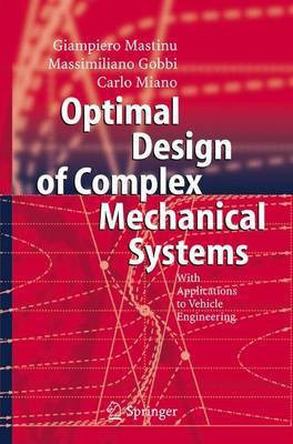 Optimal Design of Complex Mechanical Systems(English, Electronic book text, Mastinu G)