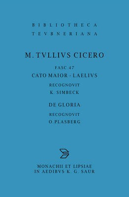 Scripta Quae Manserunt Omnia, fasc. 47(English, Paperback, Cicero Marcus Tullius)