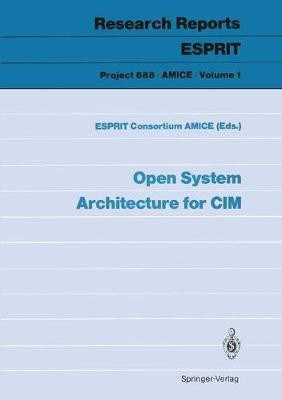 Open System Architecture for CIM(English, Paperback, unknown)